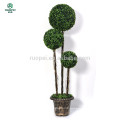 120cm 150cm 3 pcs artificial boxwood topiary ball tree with pot